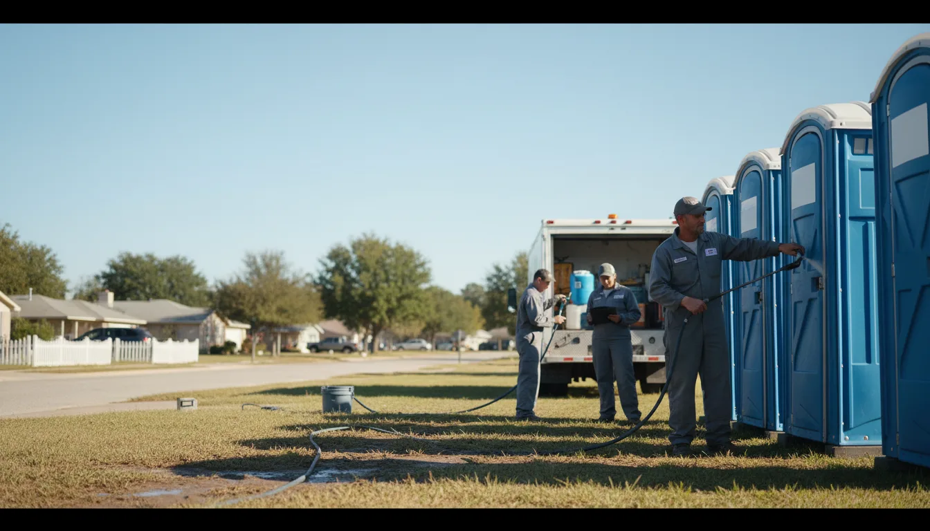 Long-Term Portable Toilet Rental in Williamsburg, KS near me